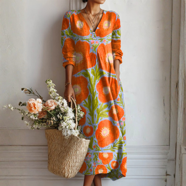 Celine & Claire | Amaya Casual Comfort Dress