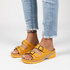Jardinelle™ — Double Strap Comfort Wedge Sandal