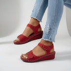 Clothilde™ — Comfortable Everyday Adjustable Wedge Sandal